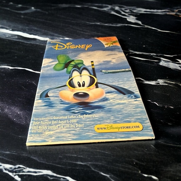 Vtg Disney 1999 Fathers Day Special Store Paperback Catalog First 100 Years VGC - Picture 1 of 7